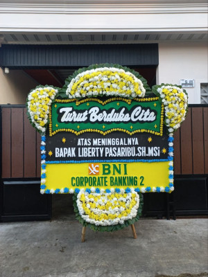 Papan Bunga Duka di Tanjungmekar