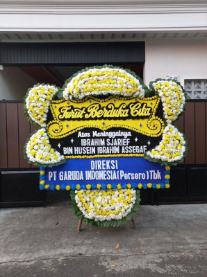 Papan Bunga Duka di Tanjungmekar