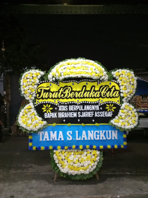 Papan Bunga Duka di Tanjungmekar