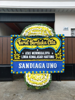 Papan Bunga Duka di Tanjungmekar