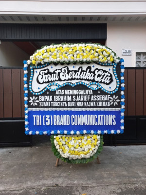 Papan Bunga Duka di Tanjungmekar